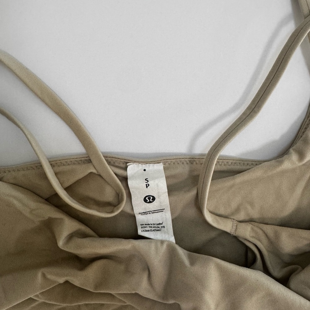 LULULEMON NWOT🍋 Wundermost Spaghetti strap SOLD OUT ONLINE S - Picture 3 of 5